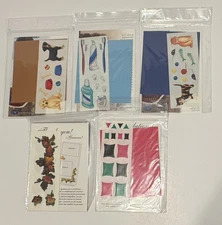 LOT of 5 Creative Memories Congratulations Sticker & Die Cut Kits #9