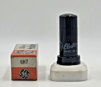 6N7 GE Metal Tube New (New Old Stock)Test NEW 1 Year Warranty 6N7M VT96