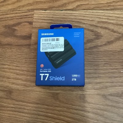 Samsung T7 Shield SSD 2TB External Storage (MU-PE2T0S/AM), Black