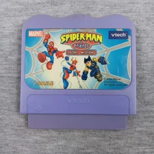 Vtech VSmile Spider-Man And Friends Secret Mission Game Cartridge Only
