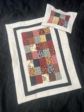 Vintage-style NEW Doll Quilt Made For American Girl 15  x19  Polly  s Quilts Rox