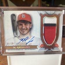 2024 Topps Dynasty Nolan Arenado - St. Louis Cardinals - 3 Color Patch Auto 6/10