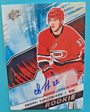 2018-19 Andrei Svechnikov SPX #R-AS Rookie Autograph RC Auto /149