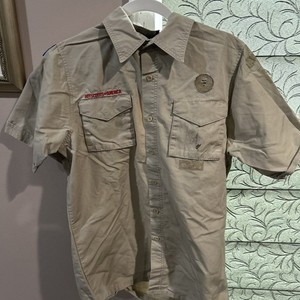 Boy Scout BSA UNIFORM SHIRT New Style  Adult Men's Small Short Sleeve C97