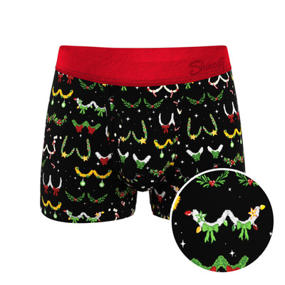 Shinesty ''The Goodie Garland'' Christmas Tinsel Busts Ball Hammock  Pouch Trunks