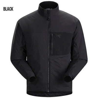 Arc teryx Leaf Atom LT Full Zip Jacket sz L Gen 2.1 - Black