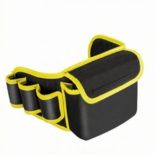 Image of Tool Waist Bag Flap Closure Waist Tool Bag Multiple Pockets
