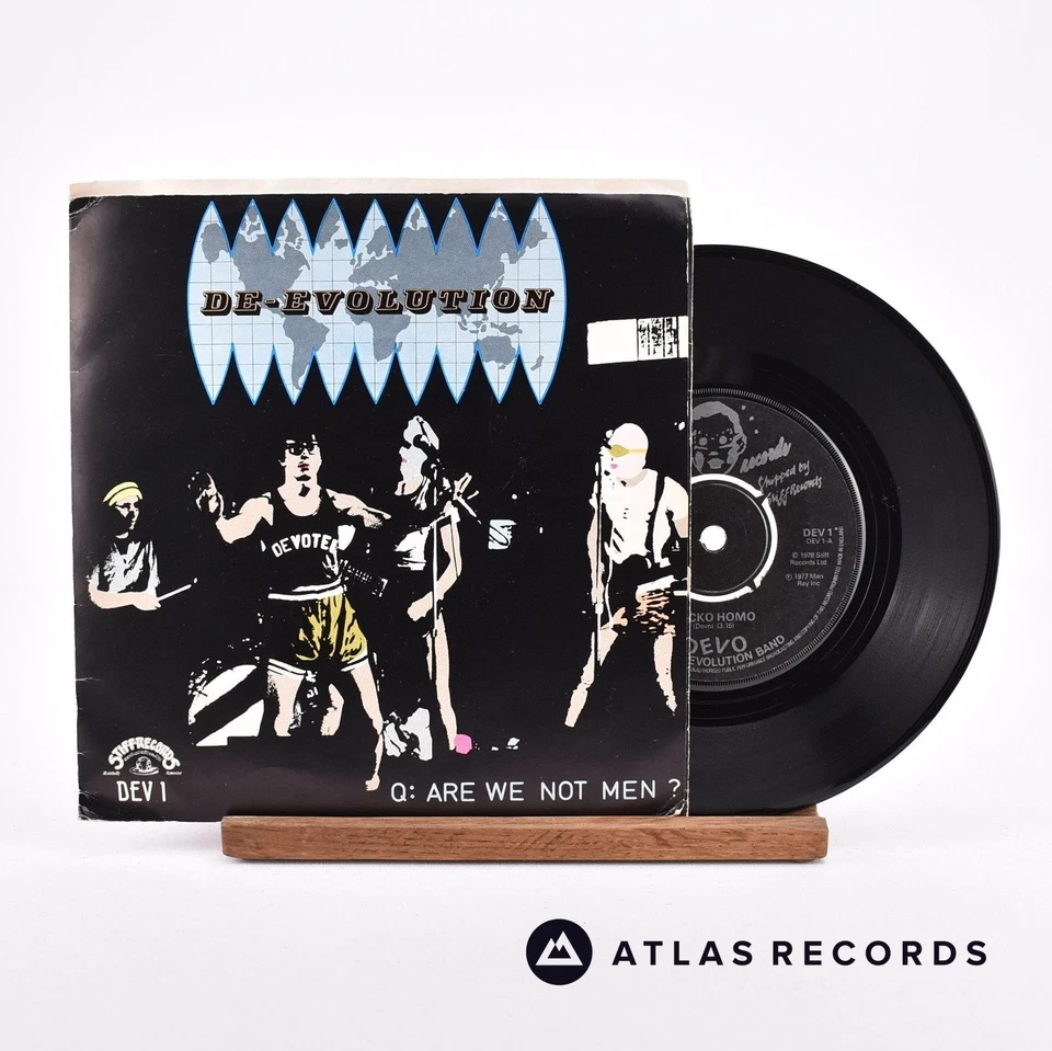 Devo - Jocko Homo / Mongoloid - Gatefold 7" Vinyl Record - VG+/EX - Image 2 of 4