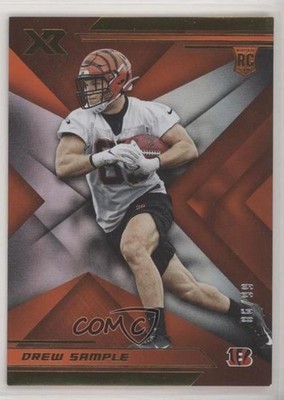 2019 Panini XR Rookies Orange 86/99 Drew Sample #141 n0c