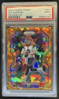 2020 Panini Prizm Joe Burrow RC Orange Ice Rookie #307 Bengals PSA 9