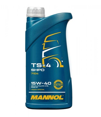 Motoröl Mannol TS-4 SHPD Extra 15W-40 DEUTZ DQC III-05 1L Flasche