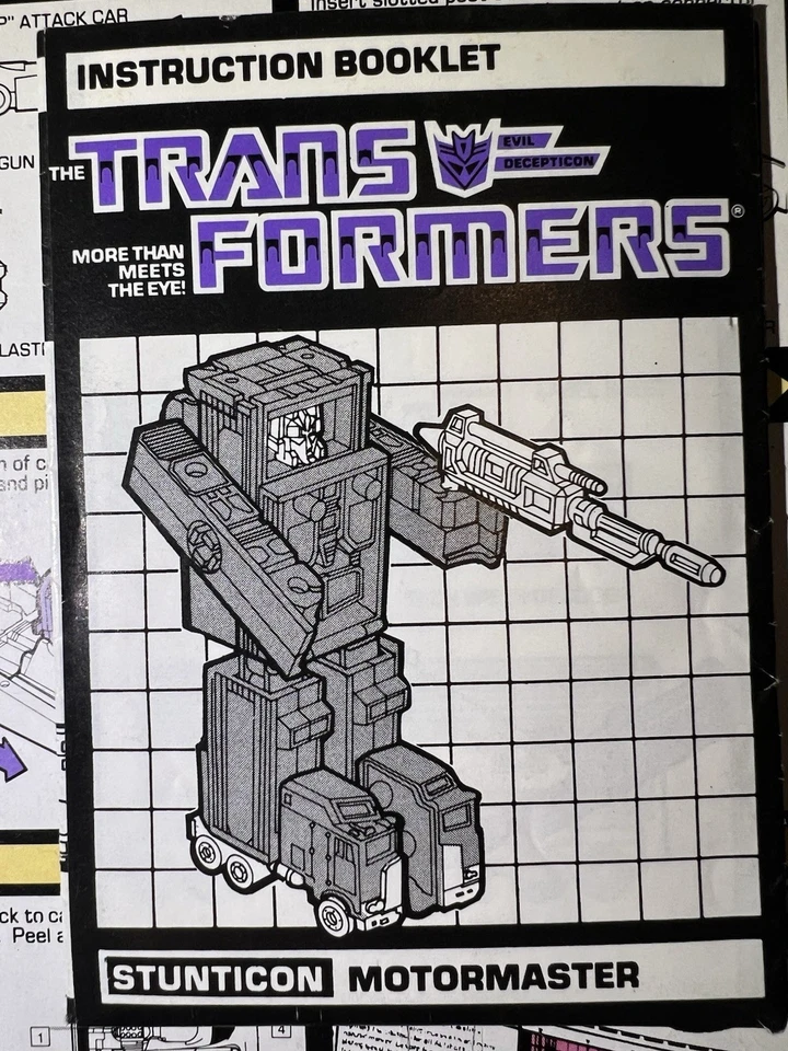 Transformers G1 Menasor COMPLETO Hasbro 1985 DE COLECCIÓN Stunticons Combiner Foto 3 de 4
