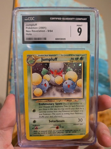 Jumpluff (1st Edition) graded CGC 9 for sale on eBay