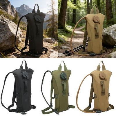 Ein 8 Liter Rucksack mit einem 3 Liter Trinksystem, perfekt zum Radfahren,