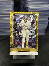 2025 TOPPS UPDATE GOLD DIAMANTE FOIL /50 ERIC HAASE #US30 BREWERS