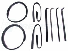 1971-1972 Ford Truck Door Window Glass Weatherstrip Seal Kit F100 F250 F350