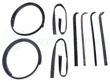 1971-1972 Ford Truck Door Window Glass Weatherstrip Seal Kit F100 F250 F350