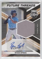 2022 Panini Elite Extra Edition Future Threads Signatures Ryan Spikes Auto z1r