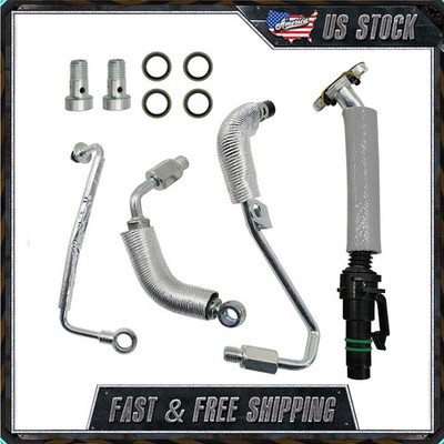 Turbo Oil Return Drain Oil Feed Pipe Kit For Chevy Cruze/Buick GM 1.40L 55567067