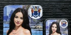 SEXY! Hot "New York Girl" 🔥 1 troy oz .999 Fine Silver Colorized Bar COA # /100