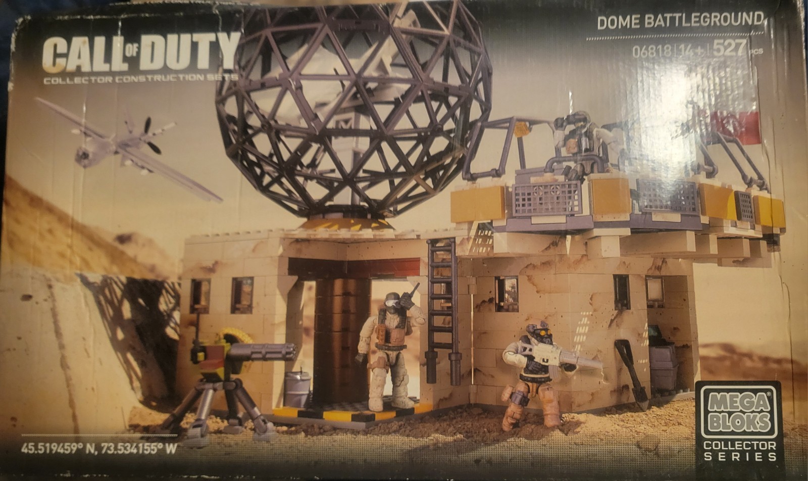 MEGA BLOKS Call Of Duty Dome Battleground Collector Construc