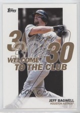 2023 Topps Series 1 Welcome to the Club Jeff Bagwell #WC-20 HOF 0v39