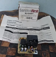ServiceFirst RLY02807A Time Delay Relay w/ PC Board | 2 Sec On Delay 24V HVAC 