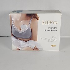New Sealed Double Hands Free Electric S10 Pro, Wireless Breast Feeding Pump