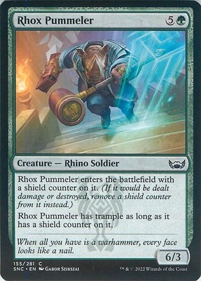 Rhox Pummeler C Streets of New Capenna 155 NM