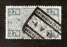 1924 Belgium #Q159 Used Parcel Post