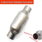 Universal 2.5" Sports Cat Catalytic Converter Hi Flow 400 Cells Stainless Steel