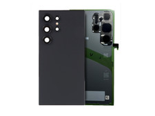 Back Cover Glass With Camera Lens Samsung Galaxy S24 Ultra Titanium Gray 