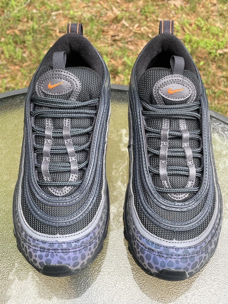 Nike Air Max 97 Safari Orange Off Noir Reflective BV1243-001 Sz