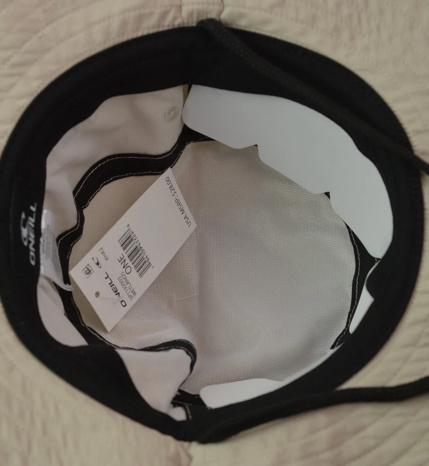 Gorra de pesca O'Neill Wetlands beige estilo boonie sombrero cubo Foto 4 de 4