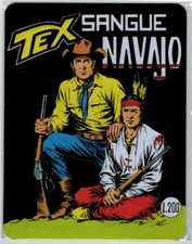 Tex Copertine da Collezione - Sangue Navajo - Targa in Metallo