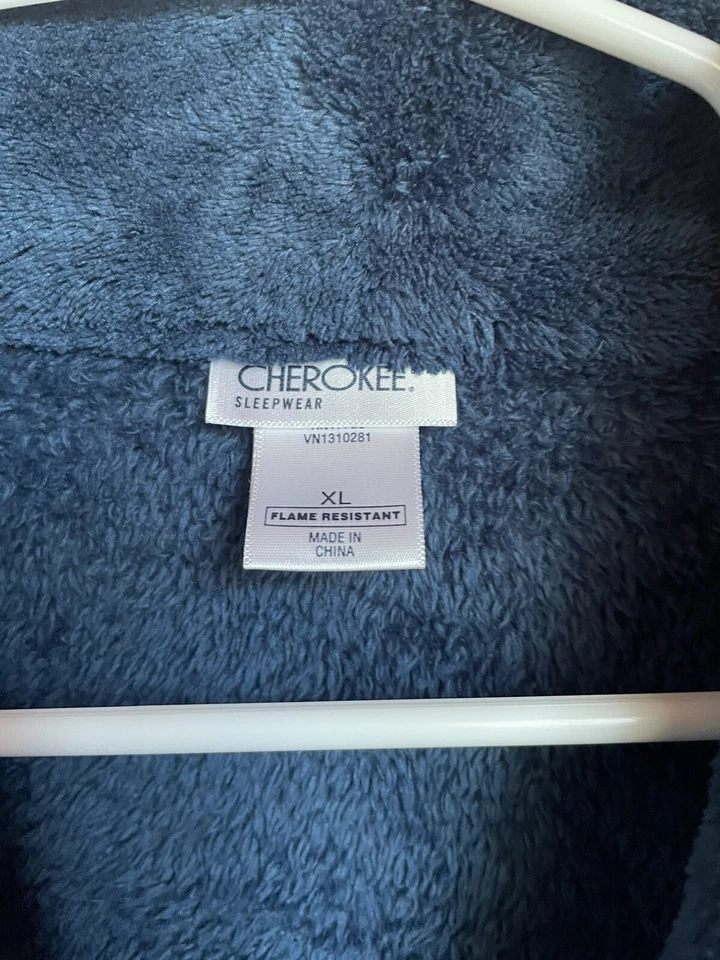 Albornoz deportivo Cherokee azul marino para niños Foto 3 de 3