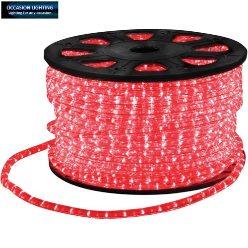 Red LED Rope 1m to 20m ropelight Repair Christmas light Repair With Power Lead - Picture 2 of 9