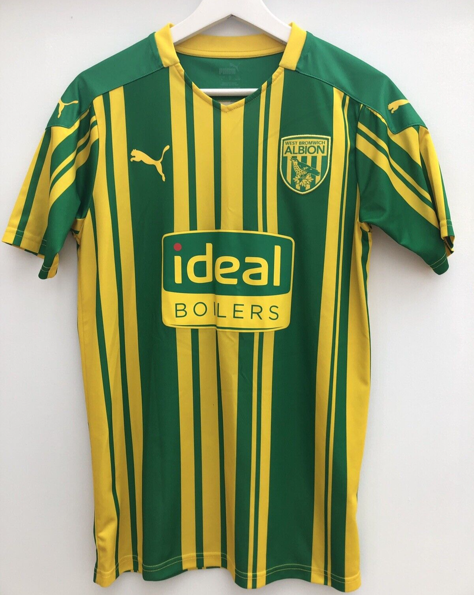 WEST BROM 2019/20 Away Football Shirt Puma Short Sleeve Albion WBA