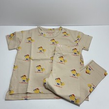 Tiny Cottons Tee and Pants Kids 2Y/3Y/4Y/6Y/8Y Beige Greek Adventure NWT