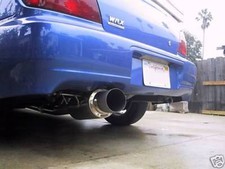 Jdm N1 Catback Exhaust For 02 03 04 05 06 07 Subaru Wrx 3