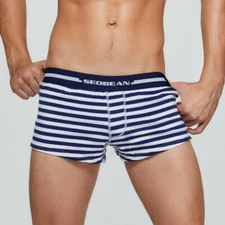Men's Boxer Shorts Loose Fit Arrow Shorts Casual Breathable Underwear Panties