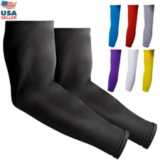 1/3Pack Cooling Arm Sleeves Cover UV Sun Protection Sports Outdoor for Men Women