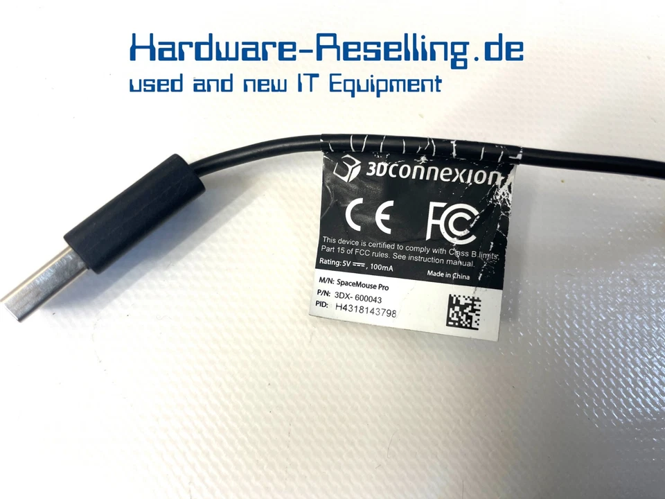 3Dconnexion SpaceMouse Pro 3DX-600043 Professionelle 3D-Maus für CAD & Design - Bild 4 von 4
