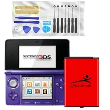 Deep Stretch 1650mAh Built-in Battery + Toolset for Nintendo 3DS CTR-001 CTR-003