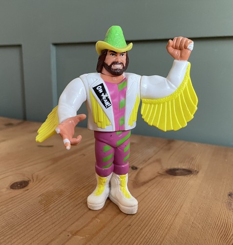 Rare Macho Man Randy Savage Hasbro WWF WWE Wrestli...