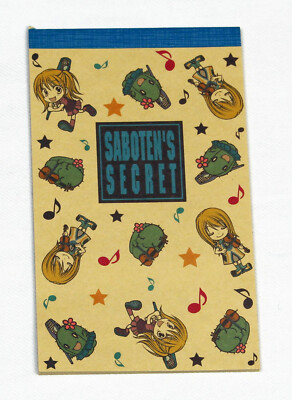 Ribon Furoku Saboten's Secret Schreibblock/ Notizblock