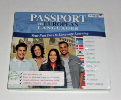 Passport To European Languages 2007 eLanguage CD | eBay