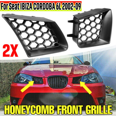 FOR SEAT Ibiza Cordoba Type 6L 2002-09 GRILLE RADIATOR HONEYCOMB HONEYCOMBS GRILL