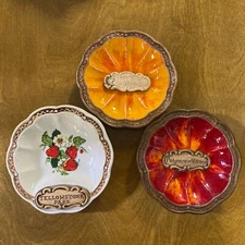 Vintage Treasure Craft Polynesian Yellowstone Colorado Dish/Ashtray/Trinket 60's