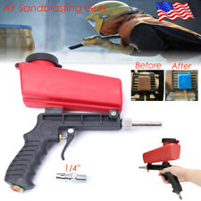 UPG Hand Held Portable Media Spot Sand Blaster Gun Air Gravity Feed Rust Remover